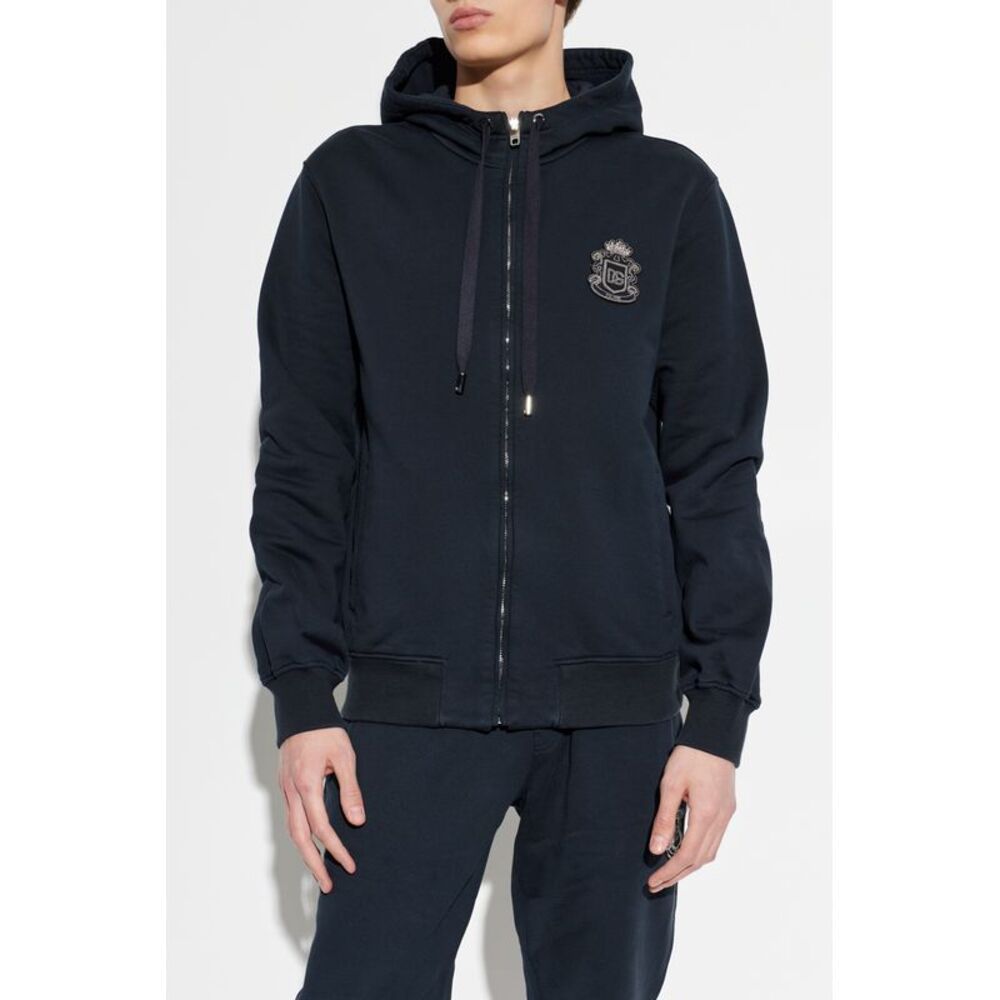 Sweatshirt with patch - Picture 2 of 4